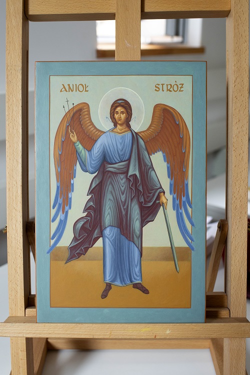 Ikona - Anioł Stróż
