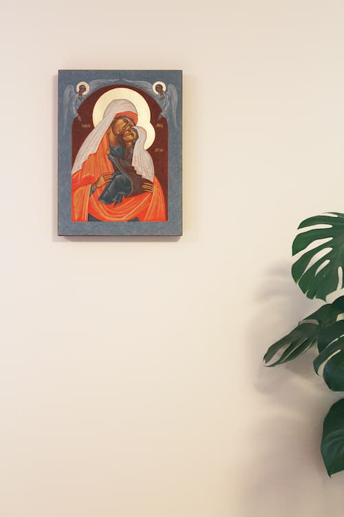 Święta Anna z małą Marią
