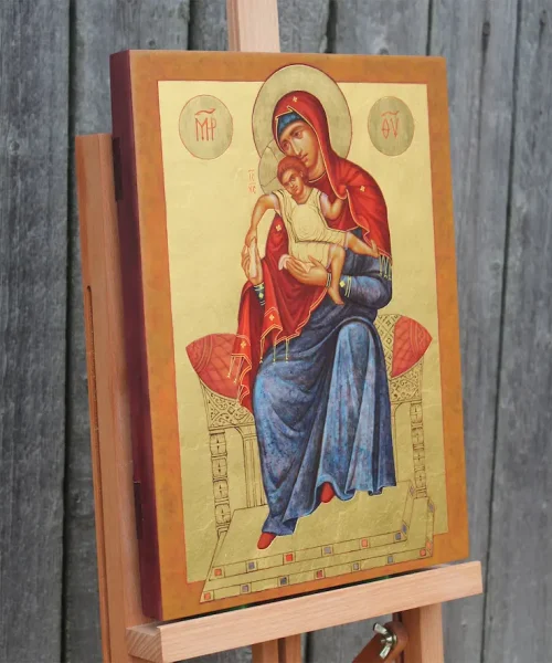 Matka Boża Tronująca. warsztatikon.pl