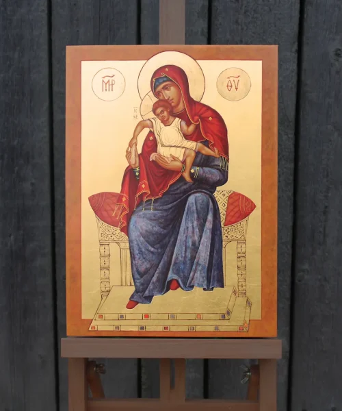 Matka Boża Tronująca. warsztatikon.pl