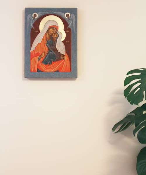 Święta Anna z małą Marią