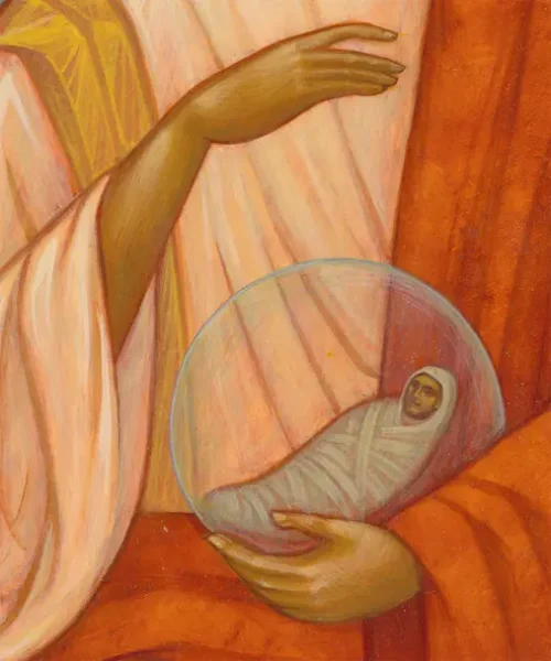 Anioł Stróż - detal dusza