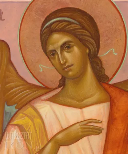 Anioł Stróż - detal twarz