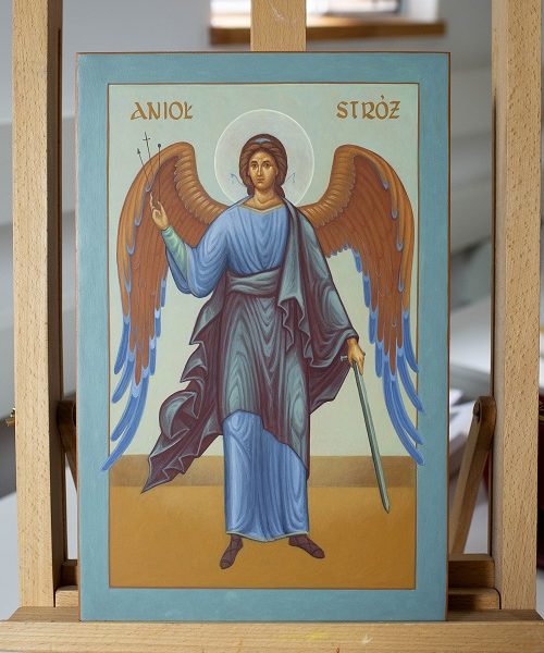 Ikona - Anioł Stróż