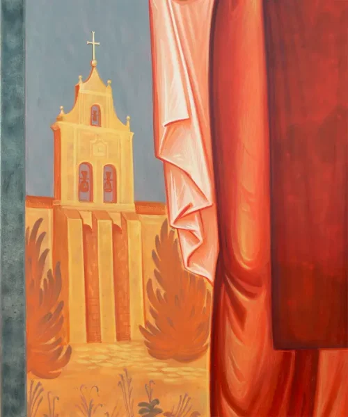 Ikona św. Teresy z Avila; Detal