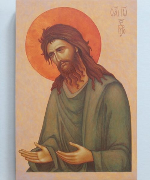 Ikona - Deesis - Jan Chrzciciel - Prawa strona